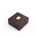 2021 new exquisite gift box Folding design solid wood Wooden watch boxes & cases for gifts With high grade metal lock
